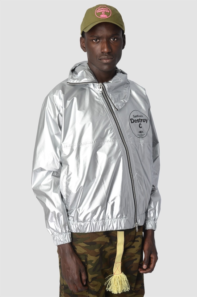 ジャケット・アウター archive swingtop jacket grey silver ジャケット・アウター archive swingtop jacket grey silver