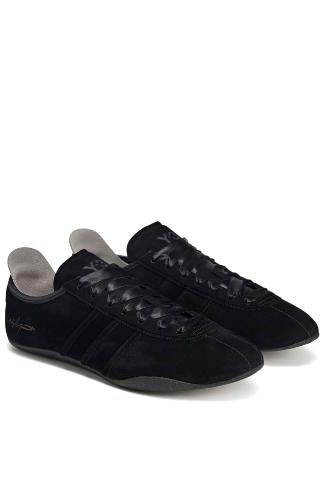 Y-3 Tokyo Suede Sneakers Black - Wrong Weather