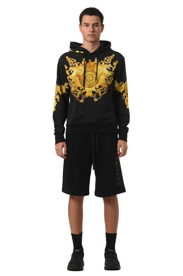 VERSACE JEANS COUTURE バロックサンパーカー ブラック - Wrong