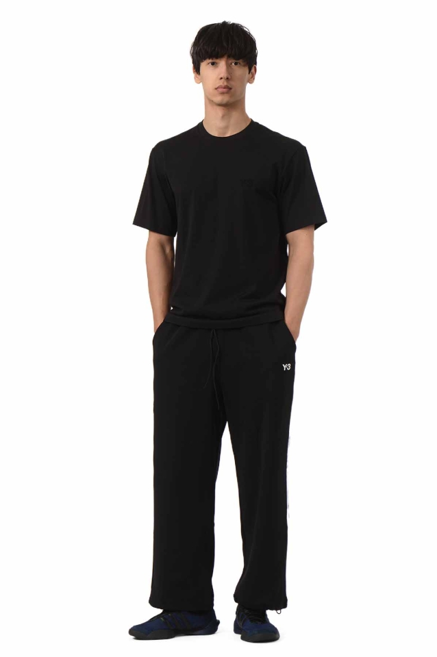 Y-3 3-Stripes Track Trousers Black - Wrong Weather