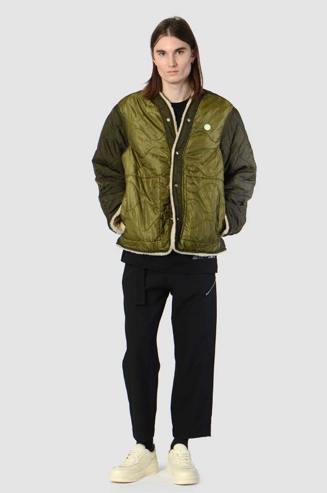 OAMC Re:Work zip-up jacket - Green