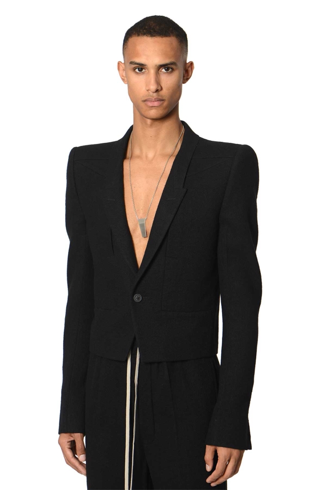 RICK OWENS Fogpocket Neue Alice Blazer Jacket - Wrong Weather