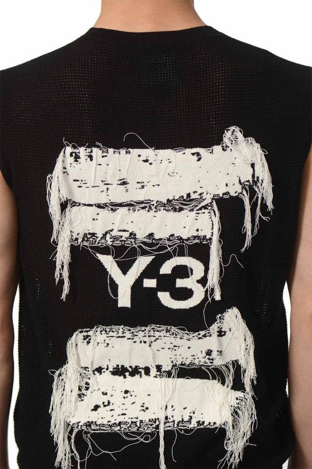 Y-3 Graphic Knit Vest - Wrong Weather
