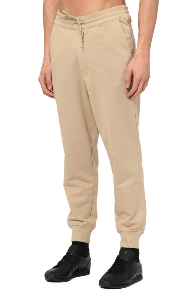 Y-3 French Terry Cuffed Joggers Clay Brown - Wrong Weather