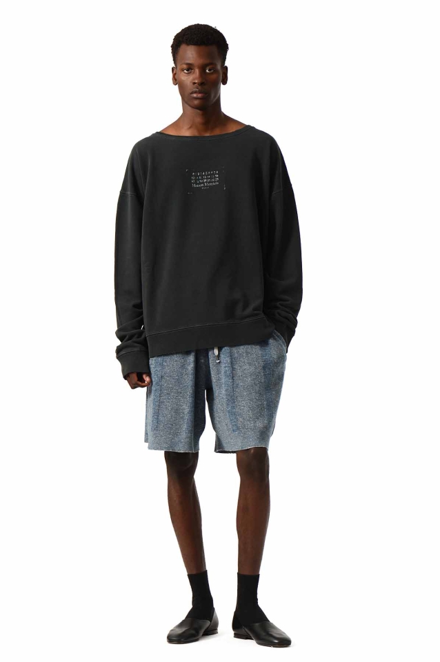 【関税&送料込】Maison Margiela Graphite Cotton Oversize Swe Maison Margiela Wool Crewneck Sweater | Saks Fifth Avenue