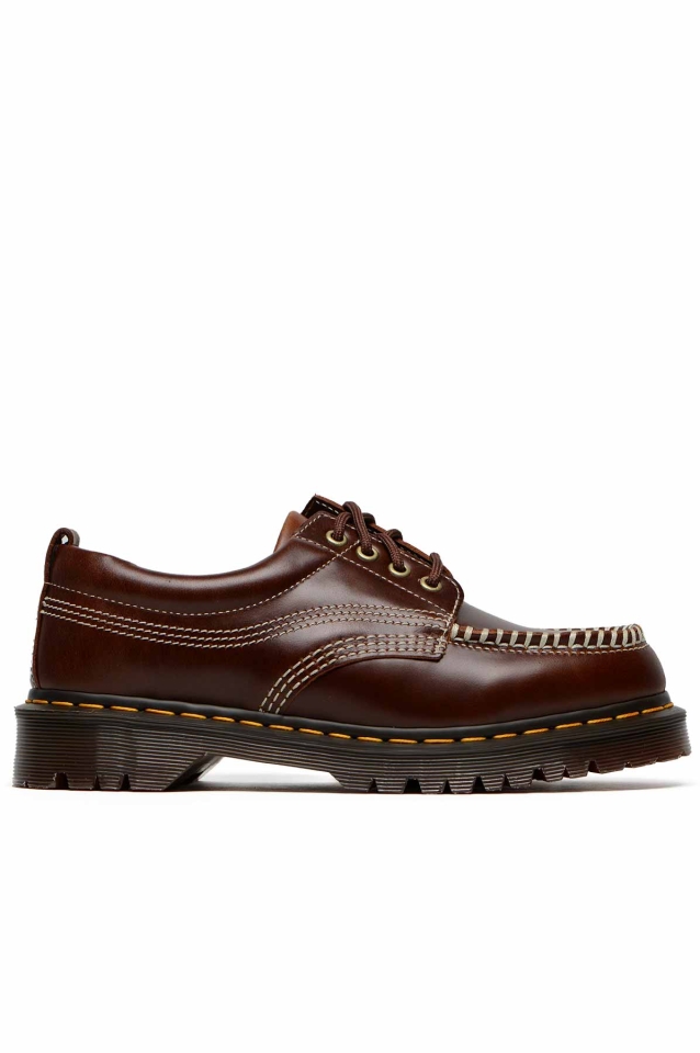 Dr. Martens ブラウン レザーシューズ Dr.Martens ドクターマーチン イングランド製 4ホール レザー