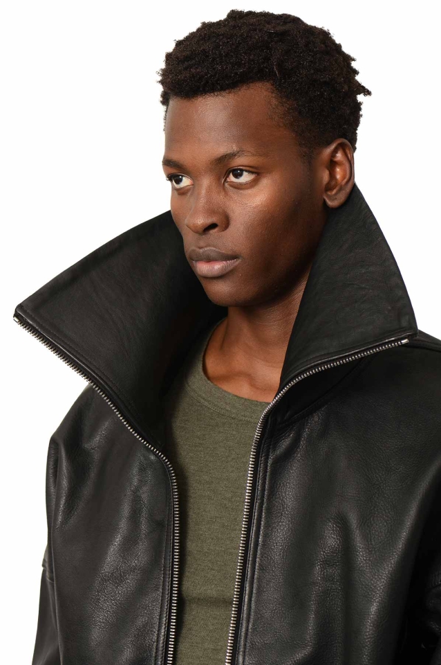 ゴ*ン様 【新品・未使用】Rick Owens リックオウエンス アウター ジャ RICK OWENS (リック オウエンス) CROPPED JUMBO BAUHAUS STOOGES