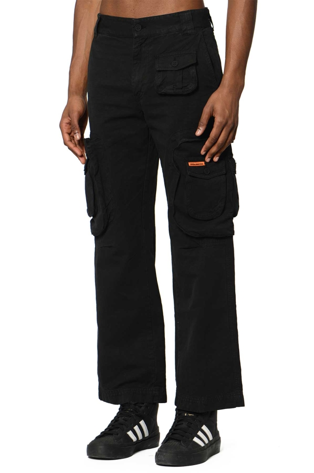 Buy Black High Rise Flared Shimmer Pants Online In India