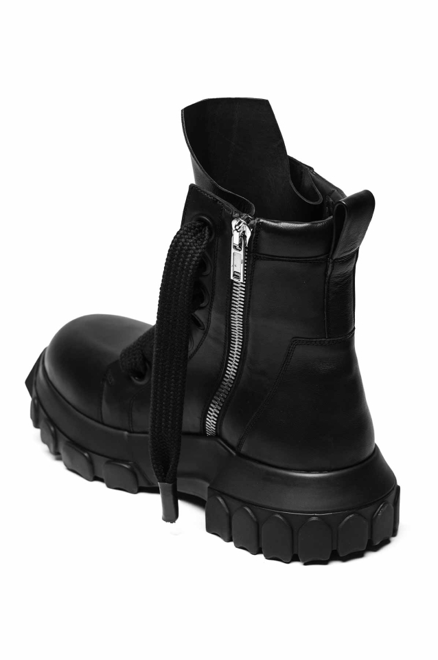 RICK OWENS Jumbo Laced Bozo Tractor Boots - Wrong Weather