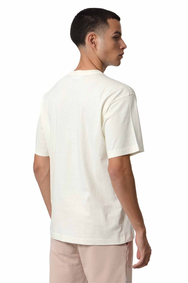 Tシャツ・カットソー STONE  ORGANIC COTTON T-SHIRT (2100025 S0115V0029) Juniper 2100025 COMBED ORGANIC COTTON JERSEY Regular-fit