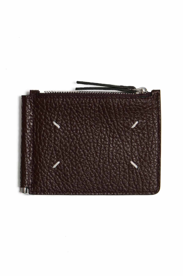 ■財布 Maison Margiela Bi-Fold Clip Wallet Maison Margiela Bifold Wallet Money Clip Black Genuine