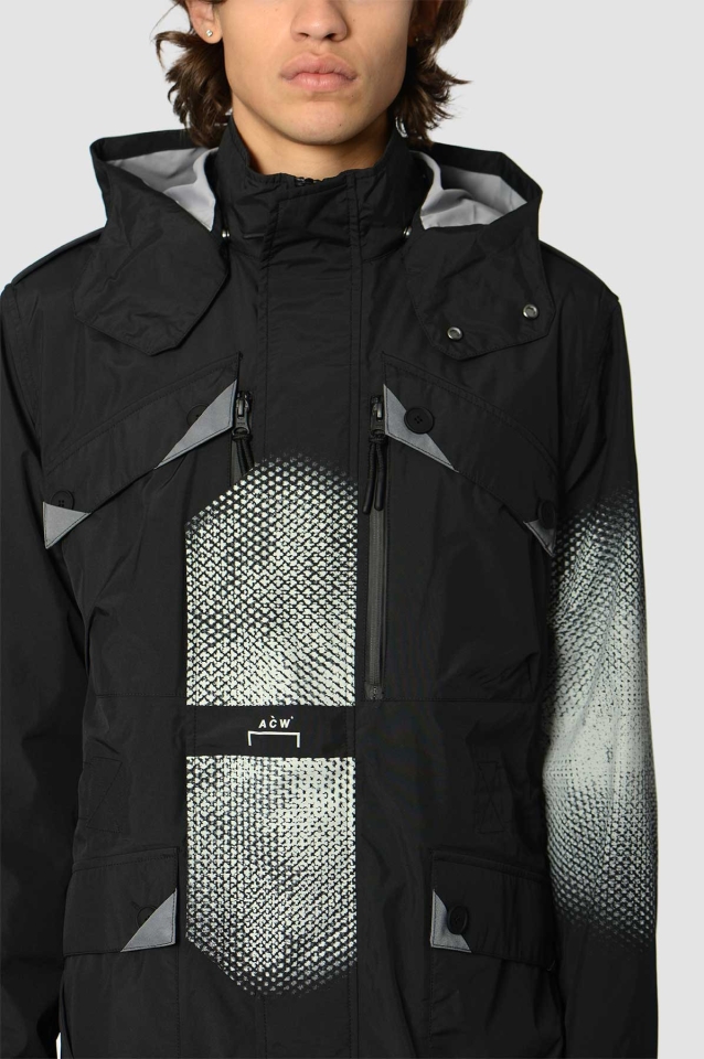 A-COLD-WALL* Graphic M-65 Model 6 Jacket Black - Wrong Weather