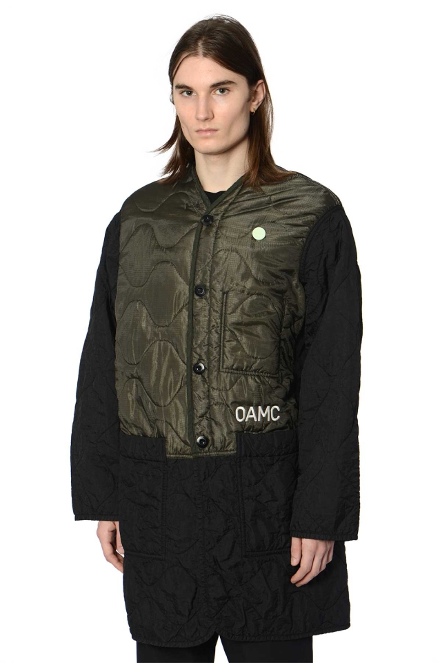 OAMC RE:Work Zipped Peacemaker Jacket Black - Wrong Weather