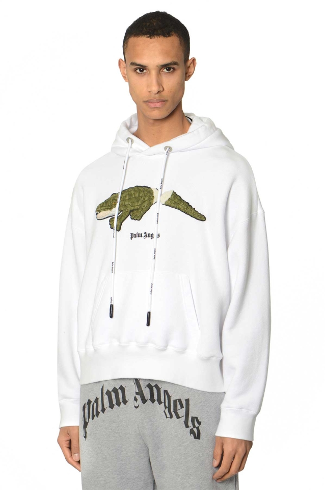 palm angels alligator hoodie