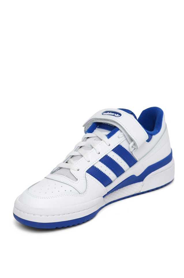 adidas FORUM LOW Sneakers Cloud White/Royal Blue - Wrong Weather