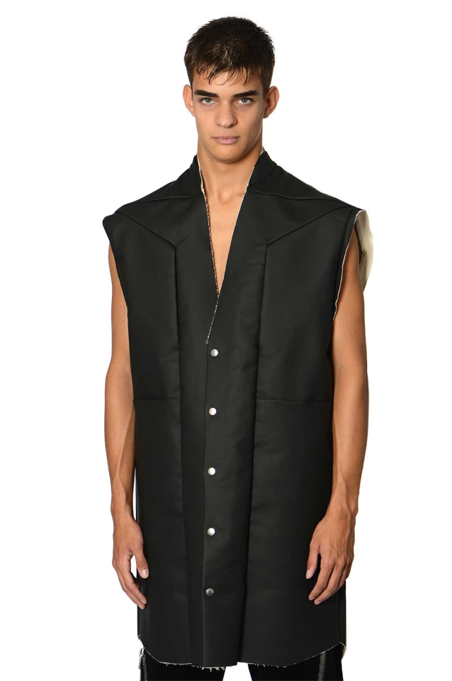 rick owens outer shirt