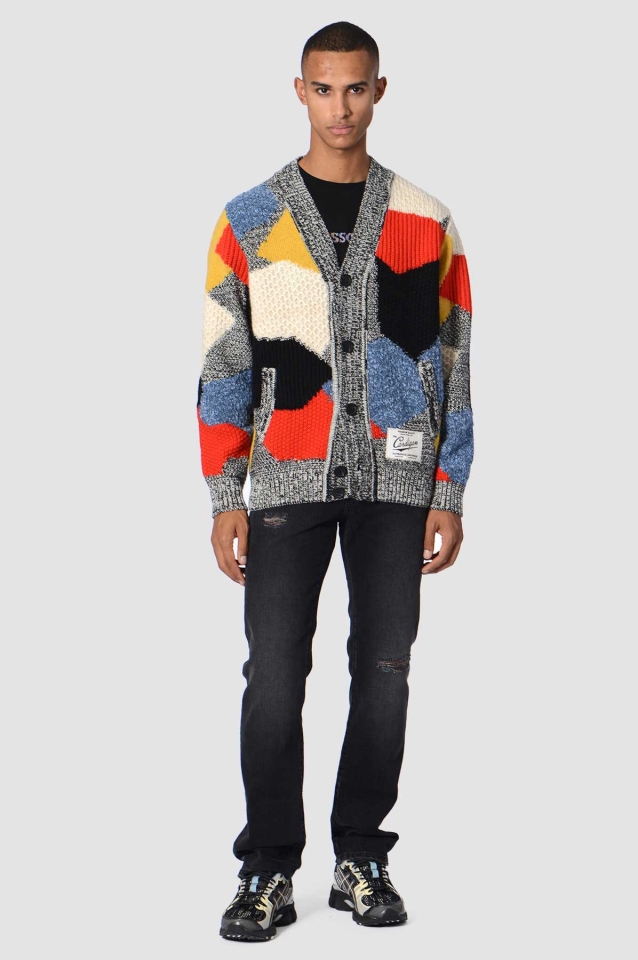 MISSONI Multicolor Patch Cardigan   Wrong Weather