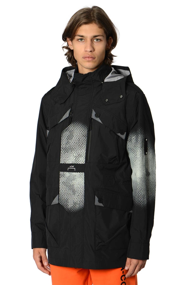 A-COLD-WALL* Graphic M-65 Model 6 Jacket Black