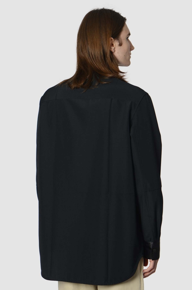 Jil Sander long-sleeve shirt - Black