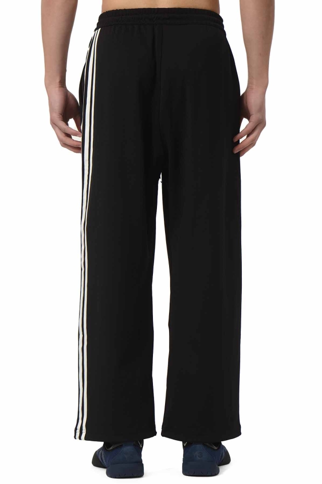 Y-3 3-Stripes Track Trousers Black - Wrong Weather