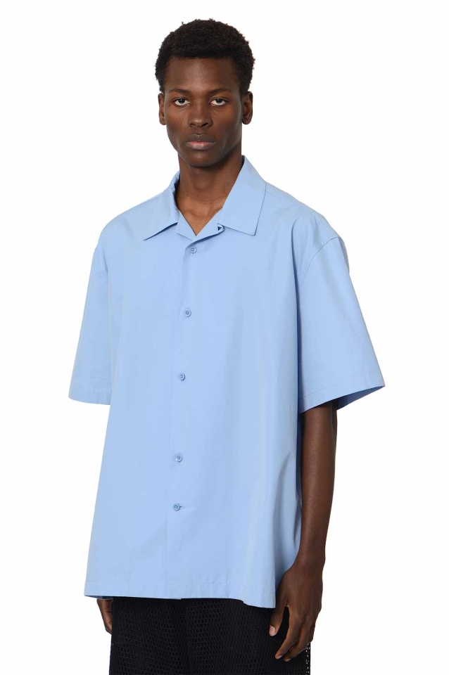 JIL SANDER Poplin Shirt Pastel Blue - Wrong Weather