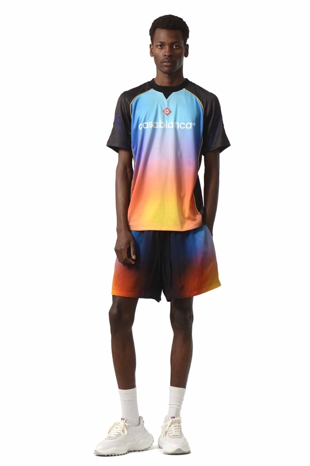 CASABLANCA Gradient Silk Shorts - Wrong Weather