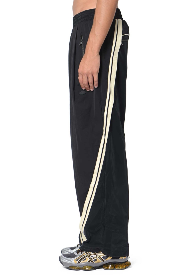 ADER ERROR Curved Stripes Track Trousers Negro - Wrong Weather