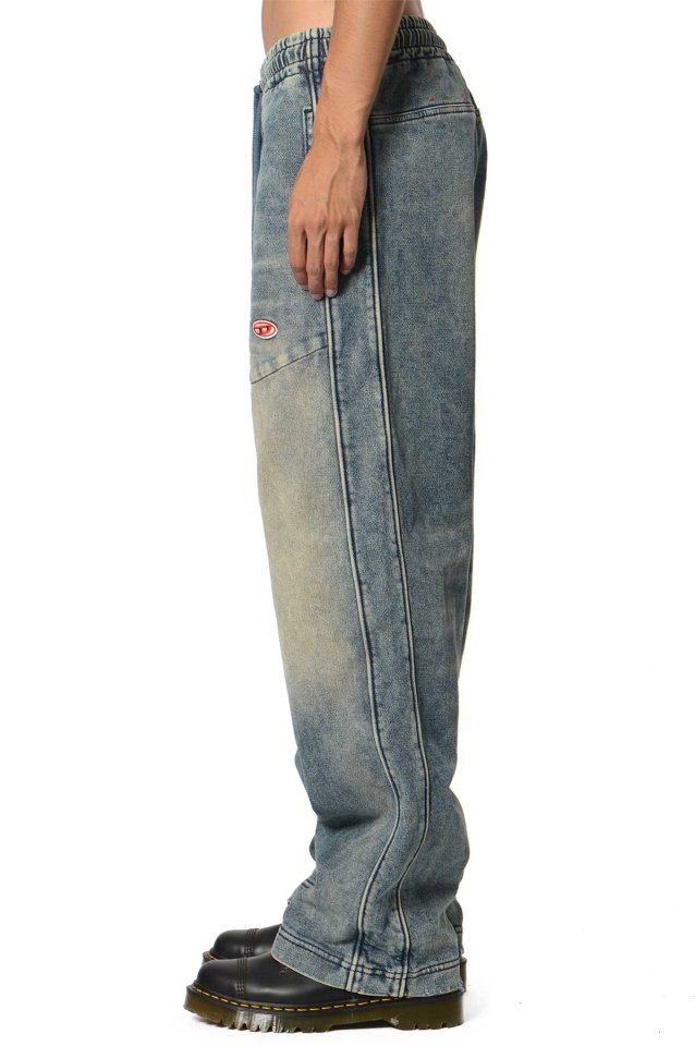 DIESEL Straight D-Martians Track Denim Jeans - Wrong Weather