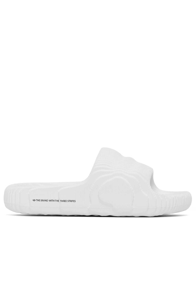 adidas ADILETTE 22 Slides White - Wrong Weather