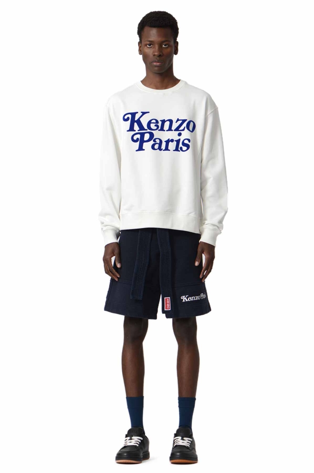 Kenzo paris sweatshirt clearance white