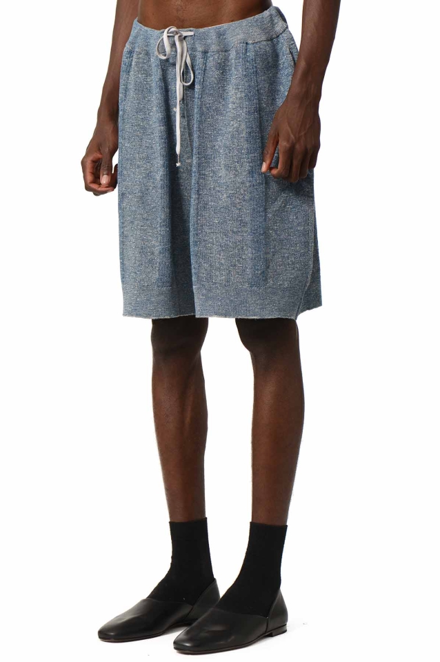 Maison Margiela Striped Shorts Petrol - Wrong Weather
