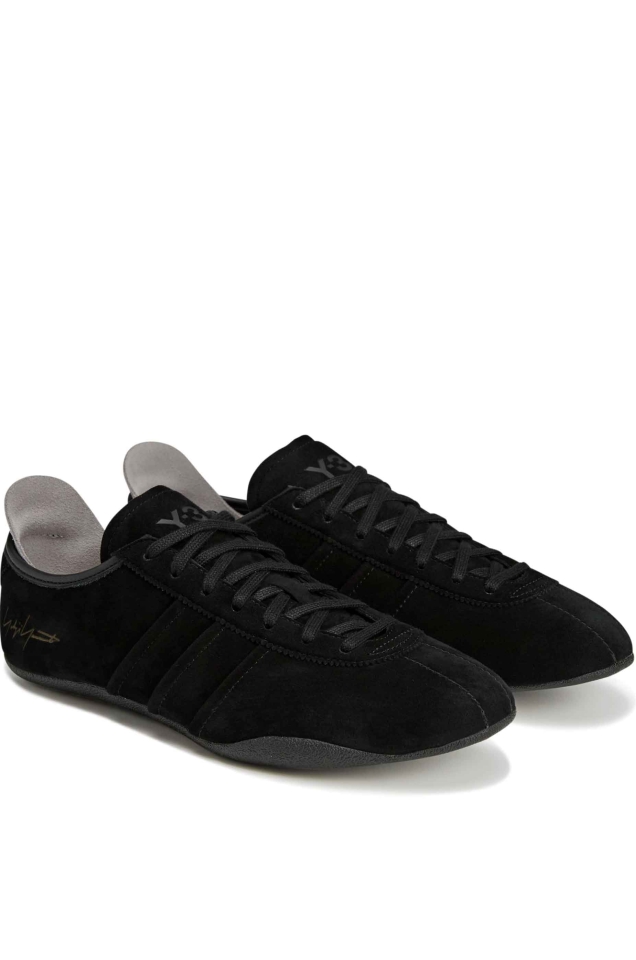 Y-3 Tokyo Suede Sneakers Black - Wrong Weather