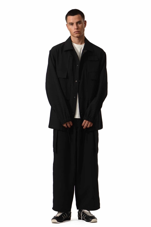 ノートCROOJA TEAM COACH JACKET Y-3 Sport Uniform Coach Jacket Black - Wrong Weather