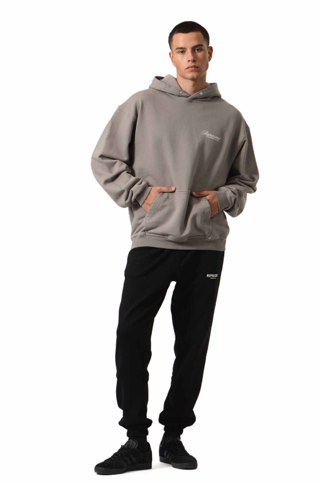 REPRESENT Owners Club Hoodie Grey - Wrong Weather