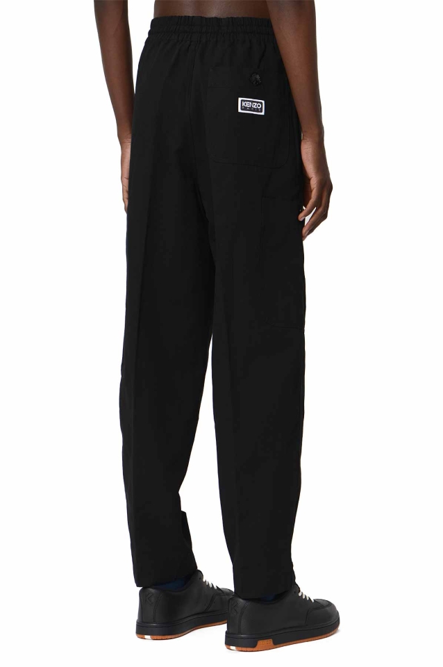 KENZO Cargo Jogging Trousers Black - Wrong Weather