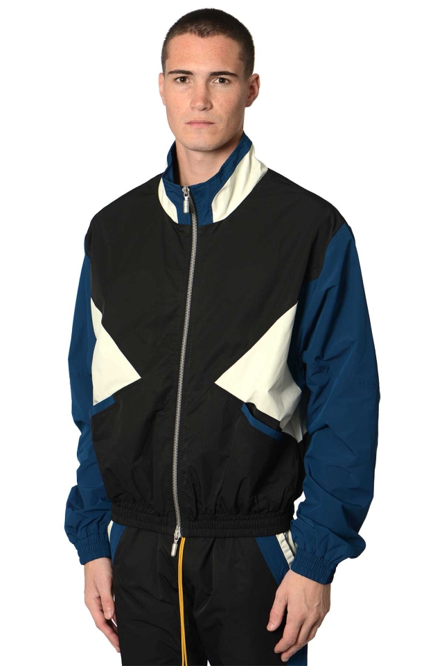 RHUDE Color Blocked Track Jacket - Wrong Weather