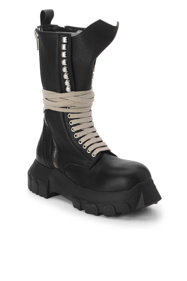 RICK OWENS Phlegethon Bozo Tractor Boots - Wrong Weather