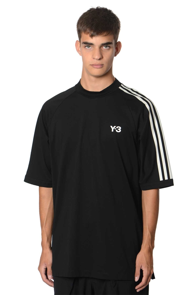 - 3S Y-3 Black Weather SS Wrong Tee