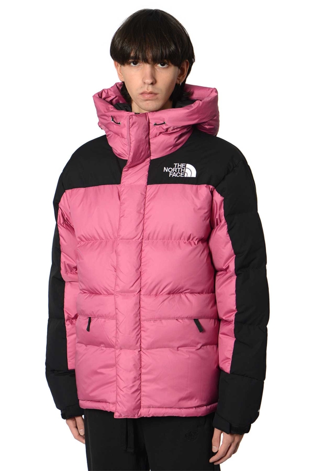 THE NORTH FACE HMLYN Down Parka Jacket Red Violet