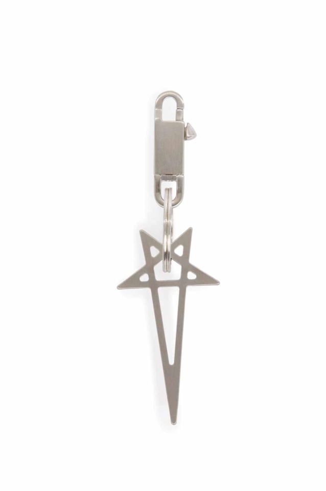 Rick Owens PENTAGRAM 128 PALLADIO キーチェーン RICK OWENS Concordians Pentagram Keychain - Wrong Weather