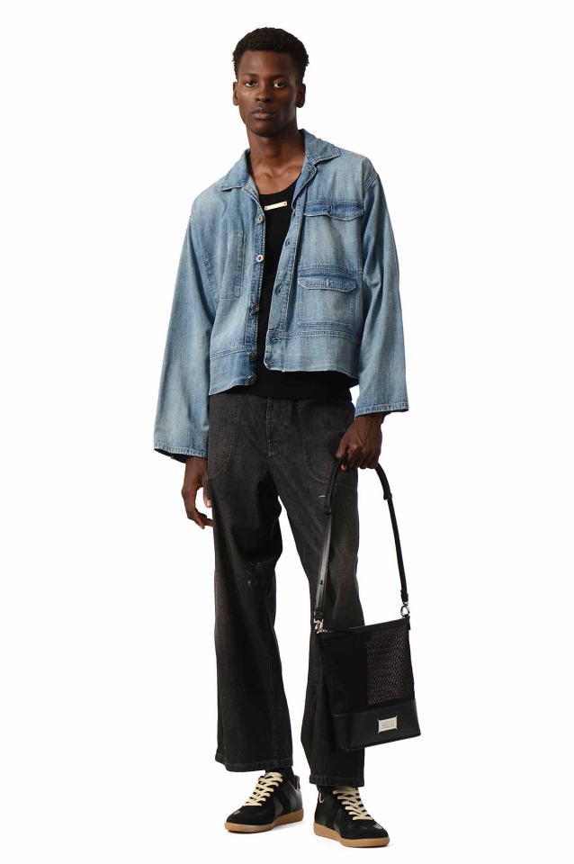 Maison Margiela Men's Sports Jacket Denim - Wrong Weather
