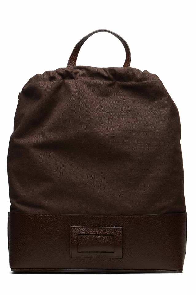 直営店▲Maison Margiela▲5AC DailyDrawstring Backpack Medium MAISON MARGIELA 5AC Daily Drawstring Backpack Medium Black