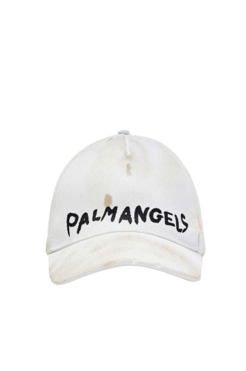 Palm Angels Rainbow Logo Zipped Card Holder in White for Men